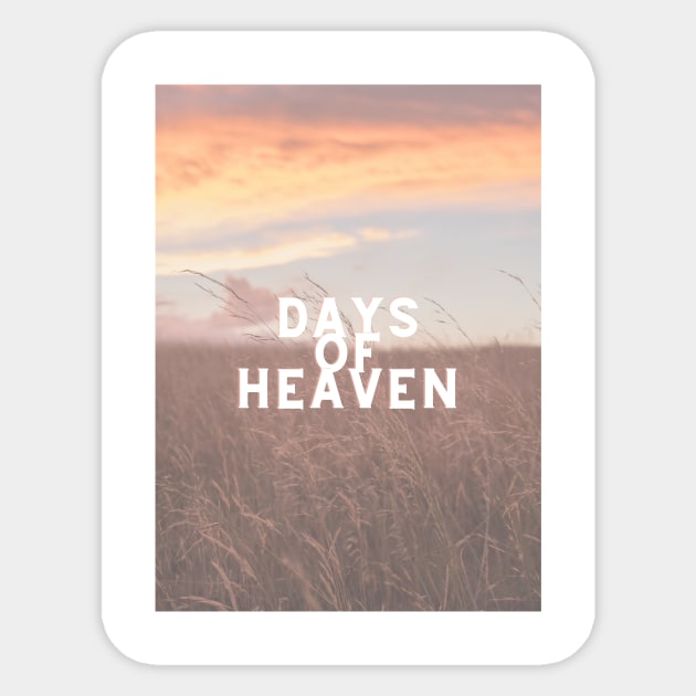 Days Of Heaven Malick Sticker by cinephiliamarie